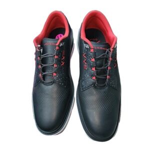 Jordan ADG 4 Golf Shoes Mens 11 Black Red Excellent FQ6642-001 Spiked Leather